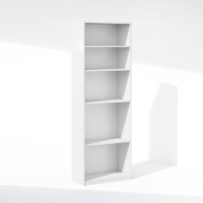 Furinno Reed Closet Organizers and Storage, 5-Tier Closet Organizer, Open Shelf - Image 5