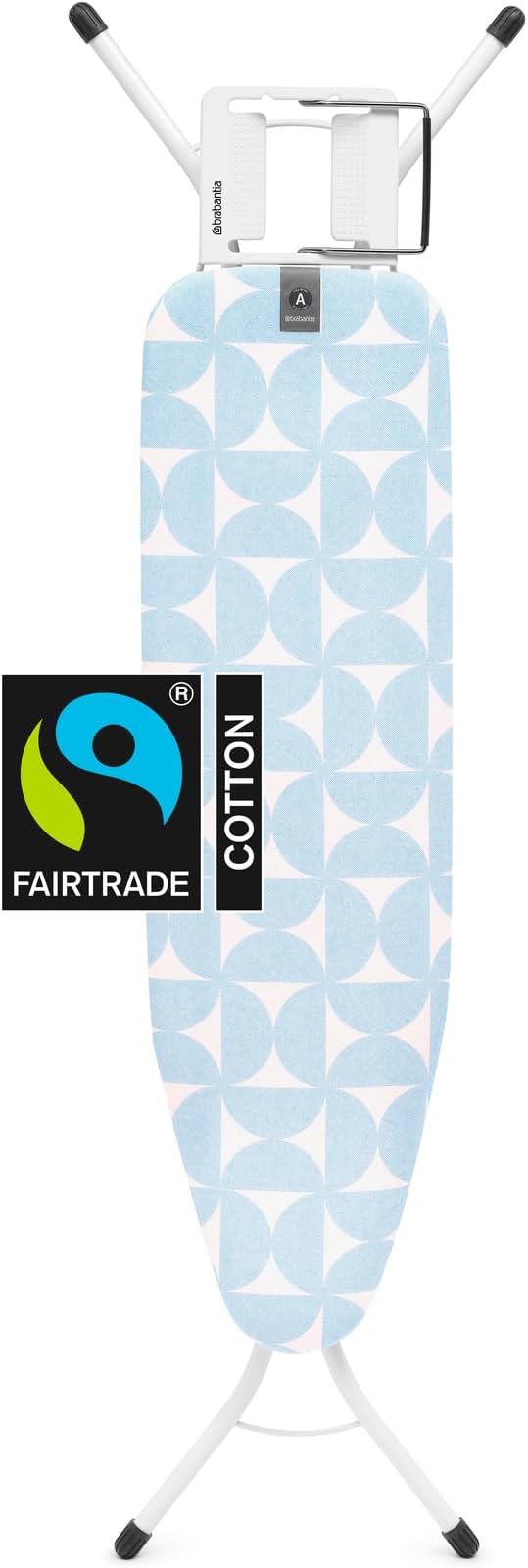 Brabantia Size A Compact Small Ironing Board 7 Height Options, Adjustable Steam by BrabantiaUSA