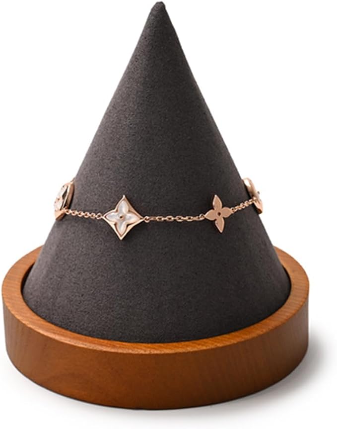 Jewelry Tray Solid Wood Display Stand Bangle Bracelet Watch Holder Jewelry - Image 3