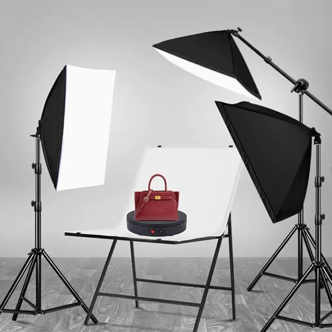 JAYEGT Motorized Rotating Display Stand, 330 Lbs Load ，360 Degree Electric - Image 3