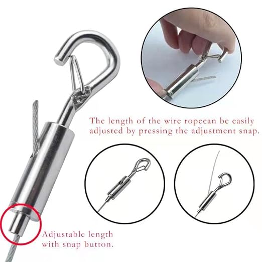 SDTC Tech 2-Pack Stainless Steel Wire Rope - Image 6