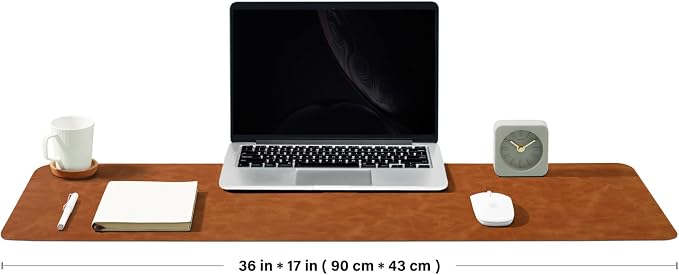 Distressed Leather Desk Mat - Image 2