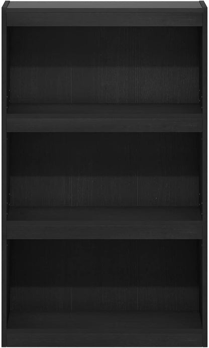 Furinno Jaya Enhanced Home Bookcase 3-Tier Adjustable Bookshelf - Image 7
