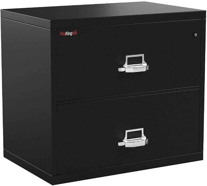 FireKing Fireproof Lateral File Cabinet, 27.75" H x 31.19" W x 22.13" D - Image 5