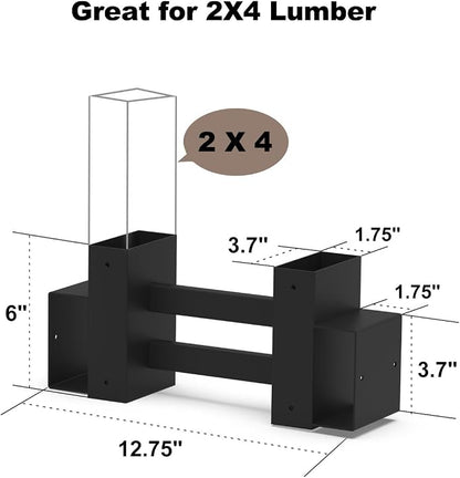 Outdoor Firewood Rack Bracket Kit - Image 4