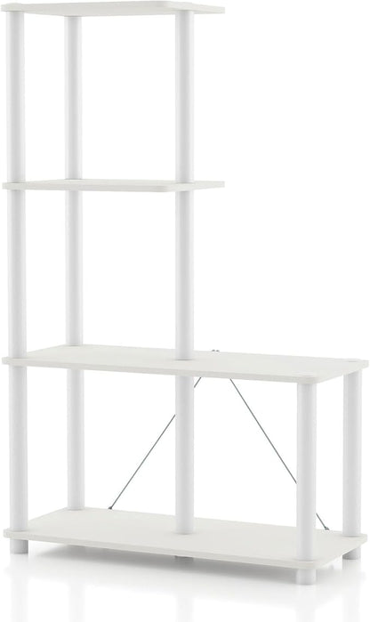 Homes: Inside + Out Apexa Modern 4-Cube Ladder Shelving Units, Collectibles by HOMESInsideOut