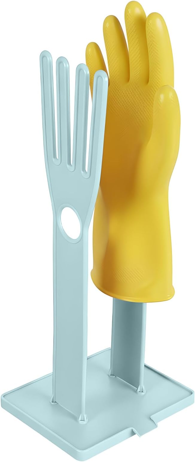 2 Pcs Kitchen Glove Holder, Kitchen Glove Stand Holder Plastic Glover Drying by Xinjoduz