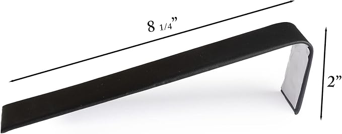 Novel Box 6 Pack Bracelet/Watch Ramp Black Leatherette 2x8.25x2 Inches - Image 2
