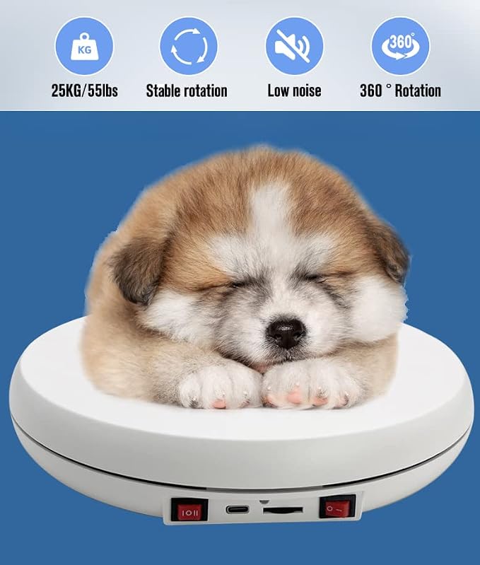 JAYEGT Motorized Rotating Display Stand - Image 7
