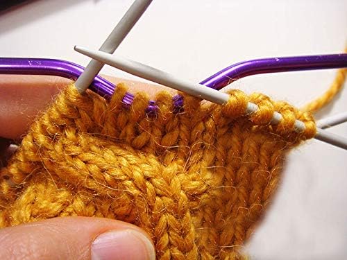 22pcs Aluminum Cable Needles & Stitch Holders Knitting Tools, Safety Pin Cable - Image 2