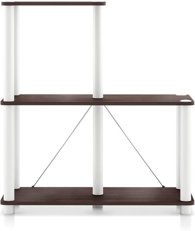 Homes: Inside + Out Apexa Modern 3-Cube Ladder Shelving Units, Collectibles - Image 11