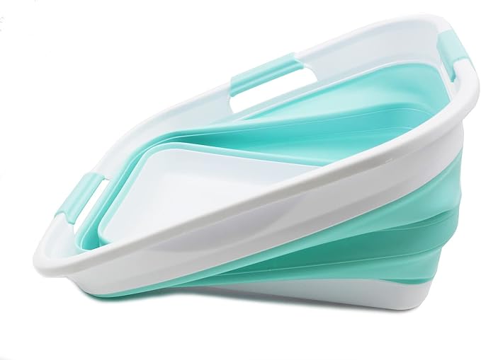 SAMMART 30L Collapsible Plastic Laundry Basket - Image 4