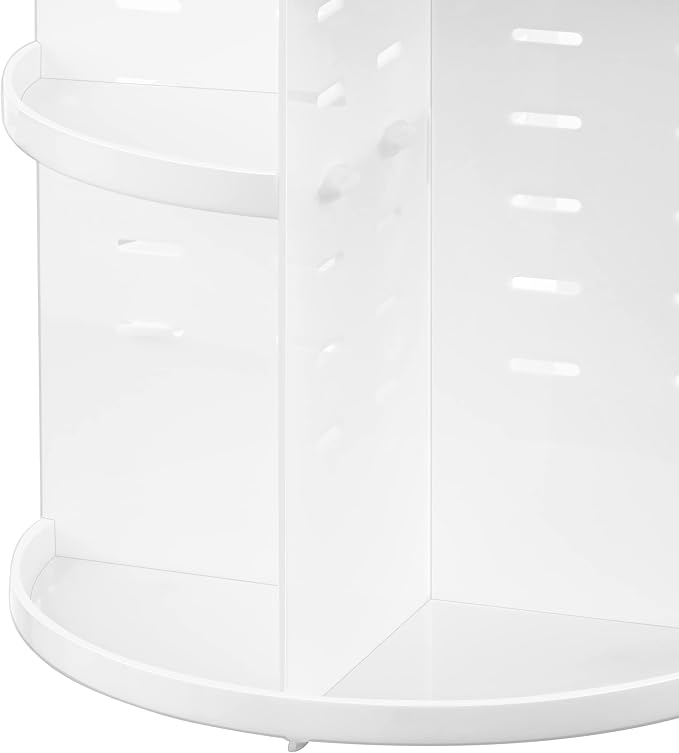 HBlife 360 Rotating Makeup Organizer Adjustable Carousel Large Capacity - Image 7