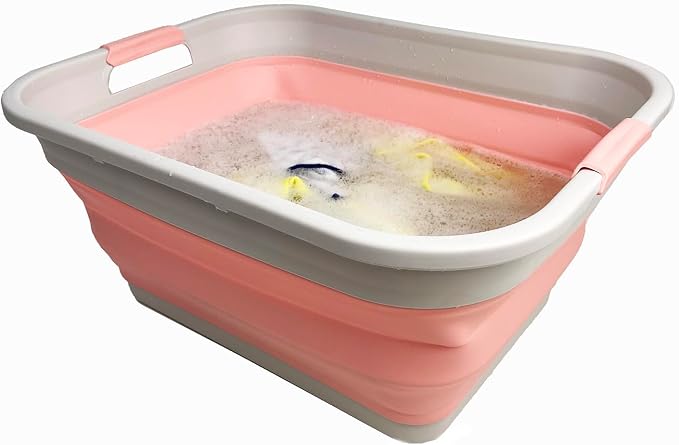 SAMMART 41L Collapsible Plastic Laundry Basket - Image 4