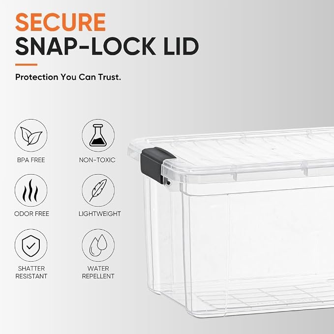 Superio Deep Storage Organizer Bin - Image 4