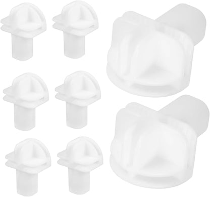 8pcs Modular Shelf Connectors Plastic Wire Cube Connectors by OFFSCH