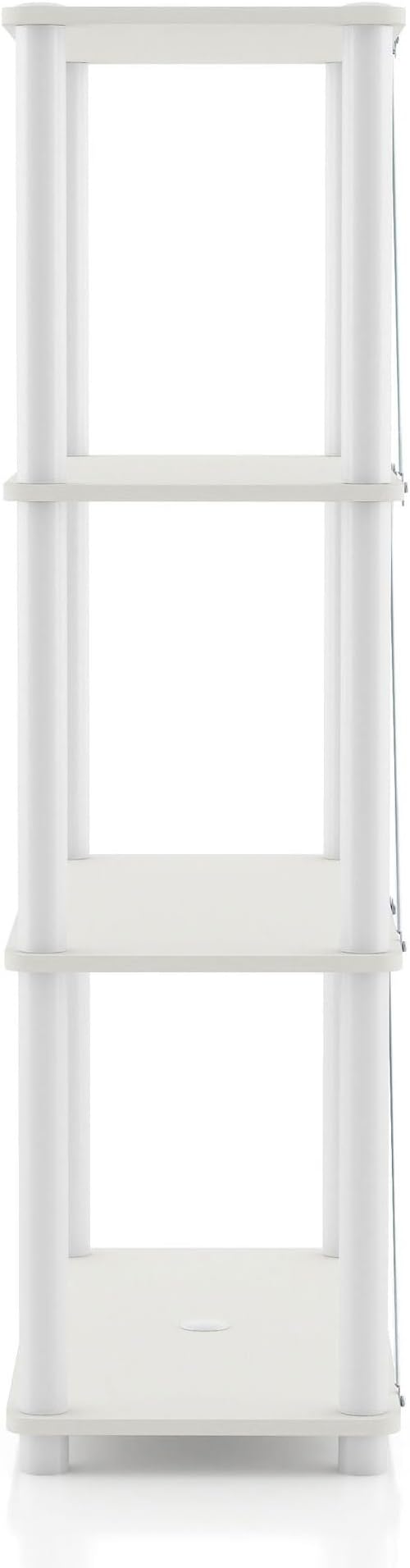 Homes: Inside + Out Apexa Modern 4-Tier Wide Shelving Units, Collectibles - Image 12