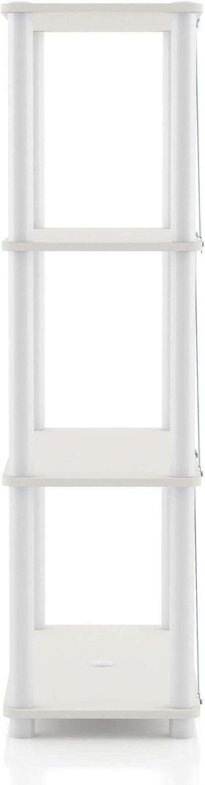 Homes: Inside + Out Apexa Modern 4-Tier Wide Shelving Units, Collectibles - Image 12