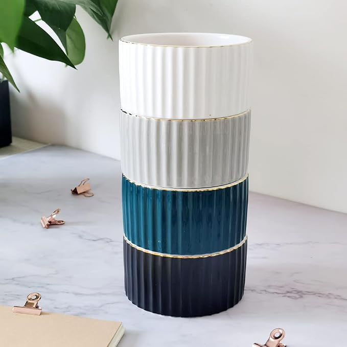 Paper Clip Holder for Desk Ceramic Paperclip Holders, Office Desktop Paperclips - Image 6