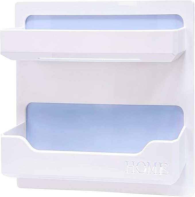Floating Shelves for Bedside Shelf Accessories Organizer, Wall Mount Self Stick - Image 4