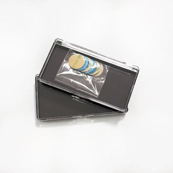 2pcs Rectangular Mini Magnet Make-up Dispensing Plate Eyeshadow Blush Powder by Unknown