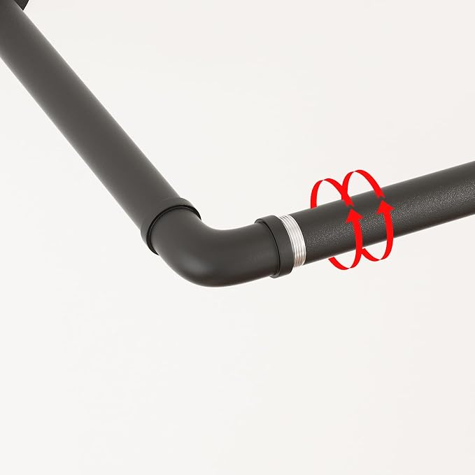 Industrial Pipe Clothing Racks - Image 8