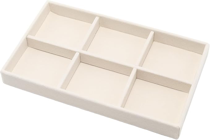 Velvet Jewelry Organizer Tray by Unknown