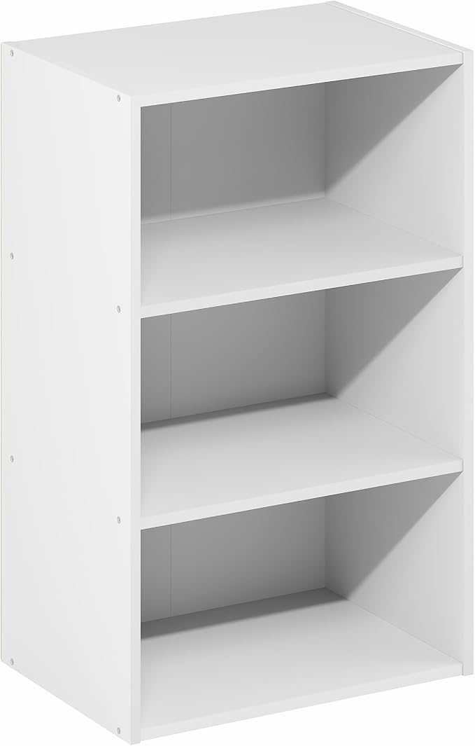 Furinno Basic Book Shelf, 3-Tier Bookshelf, Storage Organizer Bookcase - Image 5