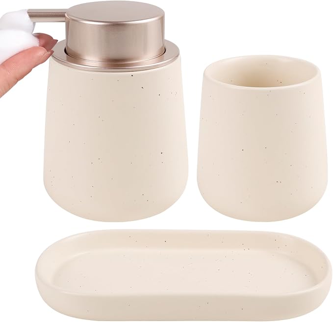 BosilunLife Bathroom Accessories Set 3 pcs by BosilunLife