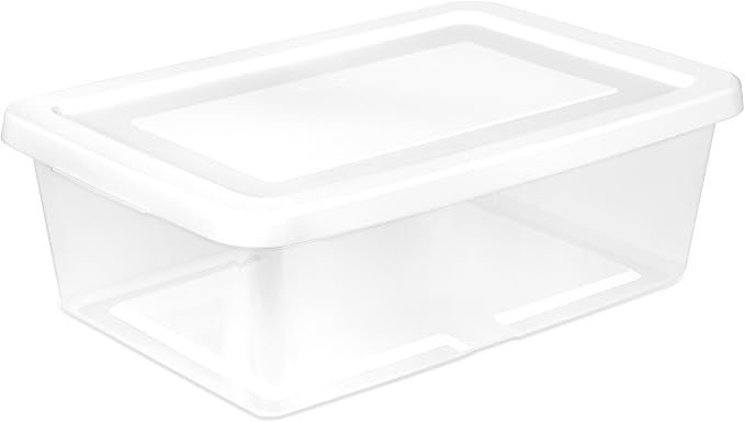 Sterilite 45 Pack Storage Box, 12 Quart Stackable Tote by Sterilite