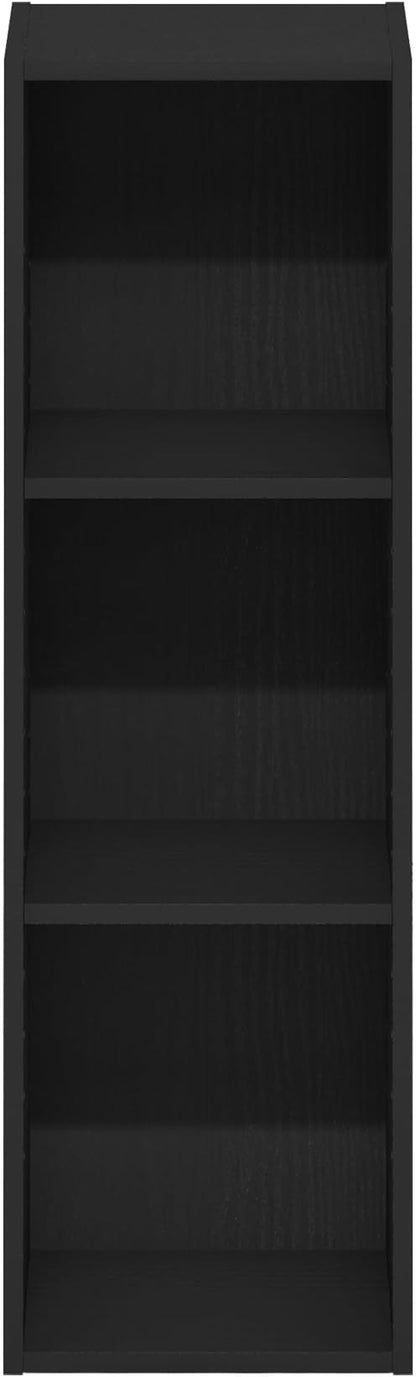 Furinno Fulda Book Shelf, 3-Tier Narrow Bookshelf, Bookcase - Image 8