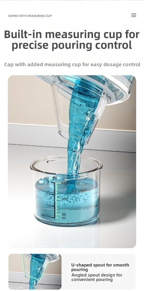 Transparent sealed laundry detergent canister - Image 4