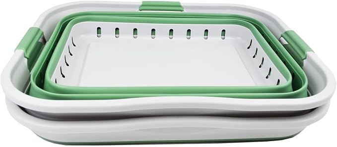 SAMMART 42L Collapsible Plastic Laundry Basket - Image 4