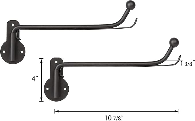 Mkono Wall Mounted Drying Rack Laundry Clothes Hanger - Image 7