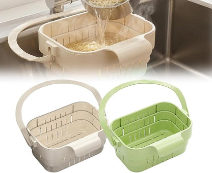 Foldable Hanging Kitchen Sink Drain Basket, 2026 Upgraded Space Saving Sink by AIIONP