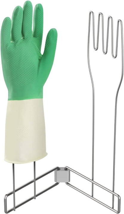 KORRTFID Kitchen Glove Holder, Stainless Steel Glove Rack, Kitchen Vertical by KORRTFID