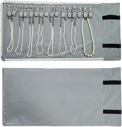 Velet Travel Jewelry Case Roll Bag Organizer - Image 3