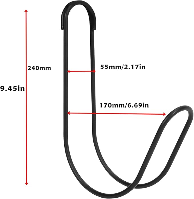 Garden Hose Holder Water Hose Hanger Wall Mounted, 304Stainless Steel Solid - Image 5