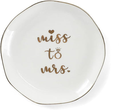 HOME SMILE Miss to Mrs Ring Dish by HOMESMILE