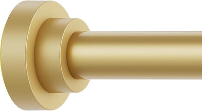 Thestoa Gold Shower Curtain Rod Adjustable 43-78 inch, Anti-Rust Non-Slip by Thestoa