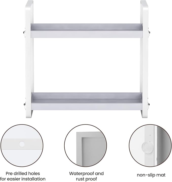 Bathroom Counter Organizer, Bathroom Countertop Organizer, Counter Shelf - Image 4