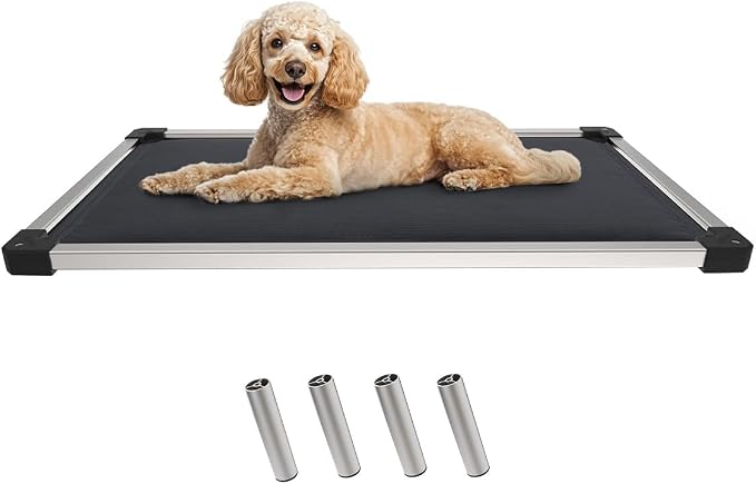 FXW TitanNest Chew-Proof Elevated Dog Bed, Raised Cot by FXW