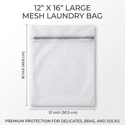 12x16 Small Mesh Laundry Bags for Delicates, Socks & Swimwear – 120GSM - Image 2