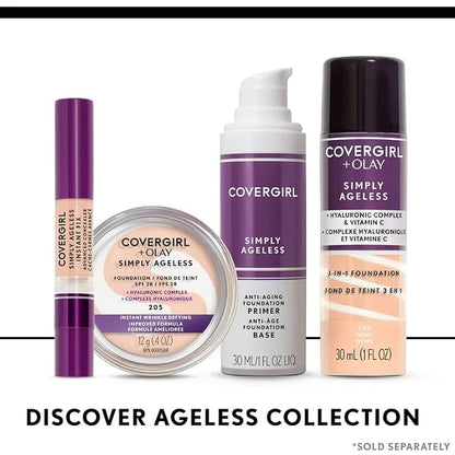 COVERGIRL & Olay Simply Ageless 3-in-1 Liquid Foundation, Matte Finish - Image 8