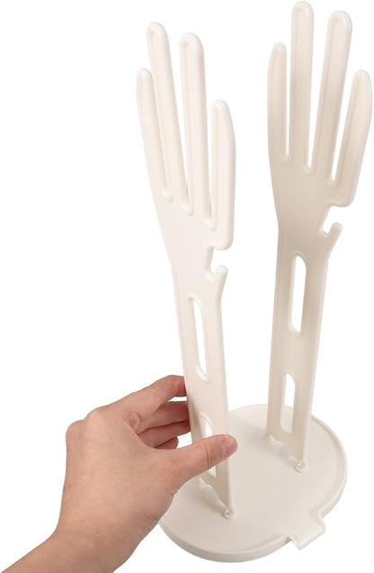 Kitchen Glove Holder with Drain Storage Rack and Water Collection Base - Image 6