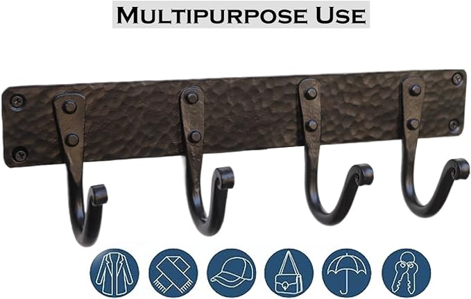 The Metal Magician Coat Hanger, Door Hook, Used As Hat Organizer, Towel Hooks - Image 3