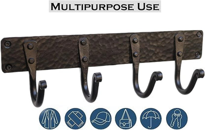 The Metal Magician Coat Hanger, Door Hook, Used As Hat Organizer, Towel Hooks - Image 3