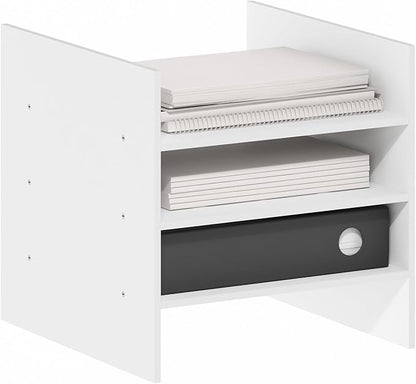 Furinno Cubicle Cube Insert, 3-Shelf Cube Organizer, Fits into Furinno Extra by Furinno-FitsYourSpaceFitsYourBudget