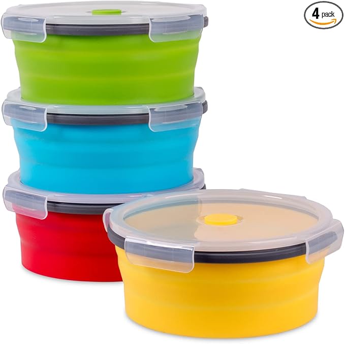 Collapsible Food Storage Containers by Annaklin