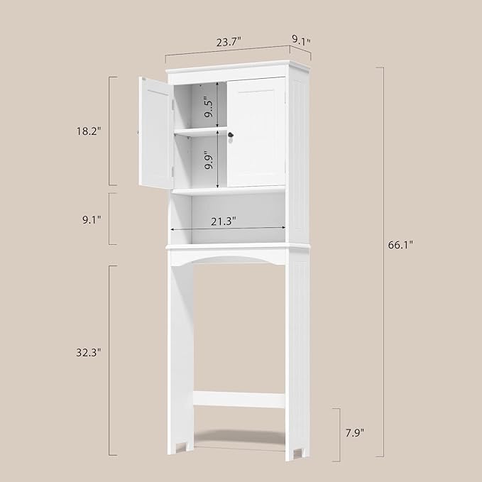 Gizoon Over the Toilet Storage Cabinet - Image 2